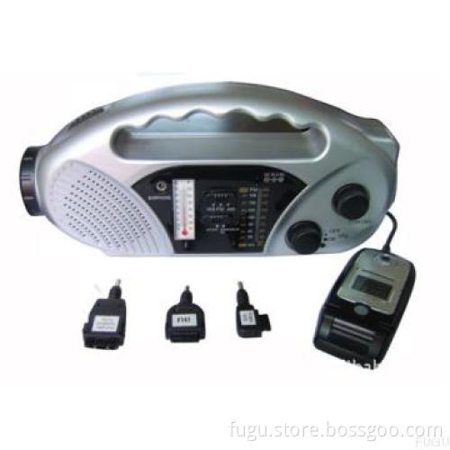 The solar hand crank radio flashlight,Dynamo Radio,Environmental radio